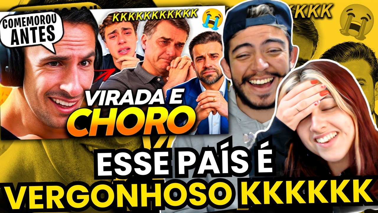 SUPER XANDÃO NÃO TANKOU os BOLSONARISTAS CHORANDO APÓS VIRADA do LULA KKKKKKKK | react