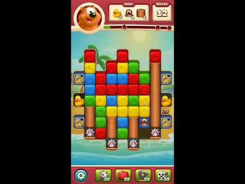 Toon Blast Level 6821 - NO BOOSTERS 🐻🐺🐱 | SKILLGAMING ✔️