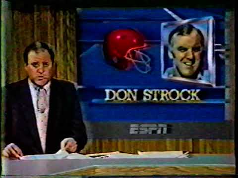 Houston Oilers at Cleveland Browns Dec. 18 1988 - ESPN highlights