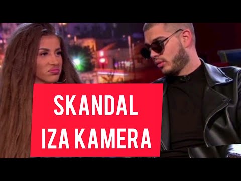 SVI ZANEMELI! Necete verovati da se OVO desilo izmedju Dejana i Dalile IZA KAMERA emisije Ami G Show