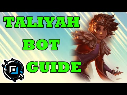 TALIYAH BOT LANE / ADC GUIDE - NEW OP KOREAN PICK | LEAGUE OF LEGENDS SEASON 10 BUILD & RUNES