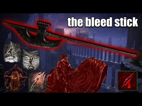 Elden Ring pvp: Nightrider Glaive invasions (bleed infused)