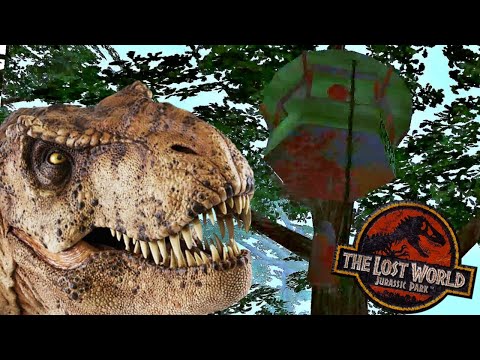 Climbing The High Hide Of Isla Sorna - Jurassic Park: Trespasser Mods