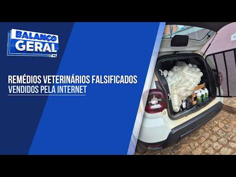 POLÍCIA APREENDE CENTENAS DE MEDICAMENTOS VETERINÁRIOS FALSIFICADOS EM CAMPOS GERAIS: TRÊS DETIDOS