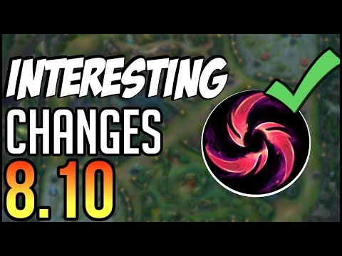 NEW Interesting Changes Coming Soon in Patch 8.10 - HUGE ADC and Jungle Changes - League of Legends