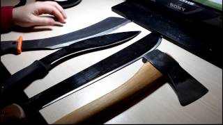 preview picture of video 'The three tool system - Choose the right knife, saw, machete or axe for going bush (Blades pt 3)'