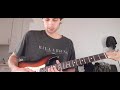 How to play Earth Blues from Jimi Hendrix - Guitar tutorial by Karl Philippe Fournier
