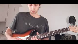 How to play Earth Blues from Jimi Hendrix - Guitar tutorial by Karl Philippe Fournier
