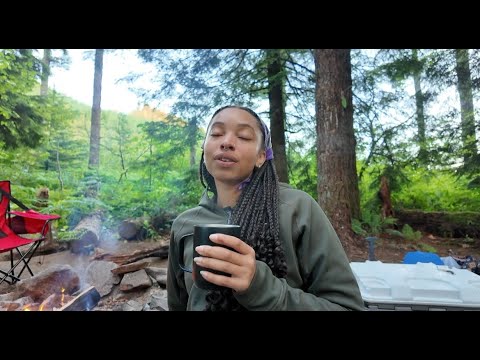 Solo Camping in the Forest