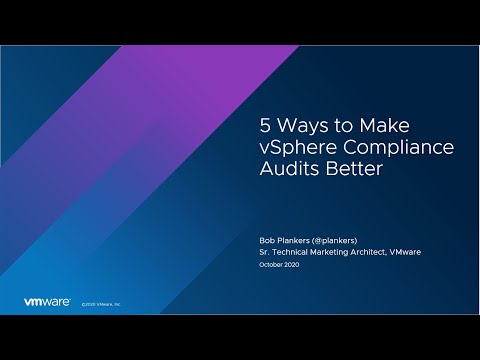 5 Ways to Make a vSphere Compliance Audit Easier: Cybersecurity Awareness Month