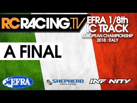 EFRA 1/8th IC Track Euros - The Final in HD 2018