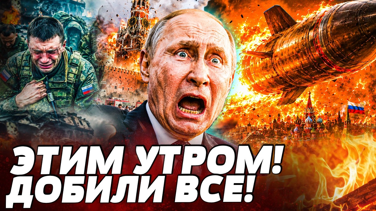 📌БАБАХ! ПУТИН СКОЛЫХНУЛ МОСКВУ! ТАКОГО ПРОВАЛА НИКТО НЕ ЖДАЛ! УКРАИНА ПЕРЕЛ?