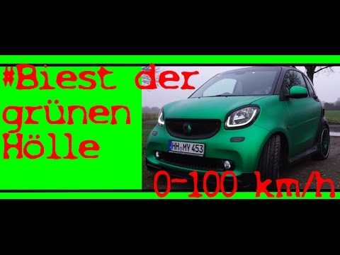 Smart 453 | schnellste Smart ohne Brabus?  | 0-100 km/h | Chip |