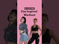 BLACKPINK Lisa Inspired Full Body Stretch Workout Shorts