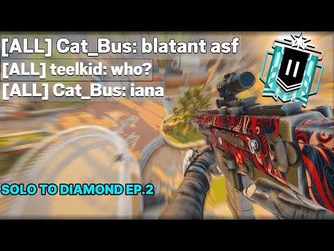 The TOXIC Plat Solo Queue Experience! Solo To Diamond - Rainbow Six Siege TIPS AND TRICKS!