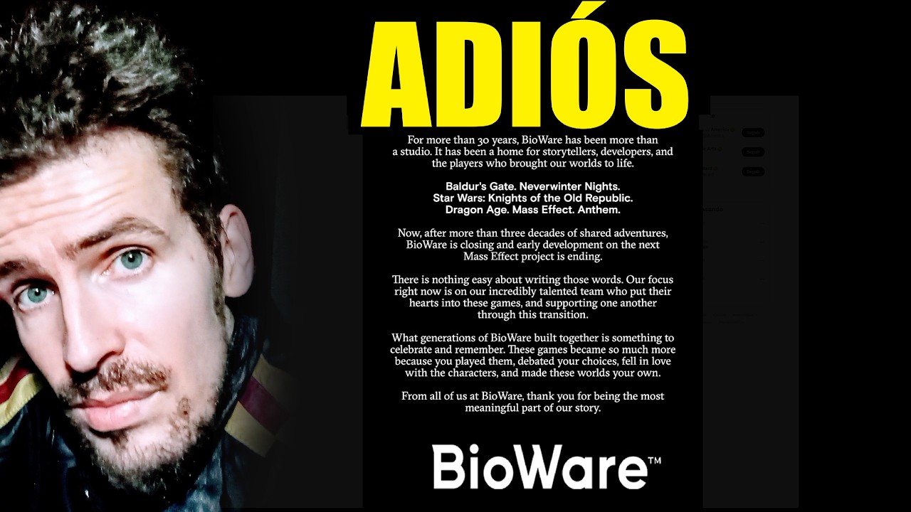 ELECTRONIC ARTS CIERRA BIOWARE Y CANCELA MASS EFFECT 4 / LA BIOWARE QUE NOS ENAMORÓ YA NO EXISTÍA.
