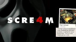 Scre4m iOS [Scream 4] | Level 1: High School | Gameplay