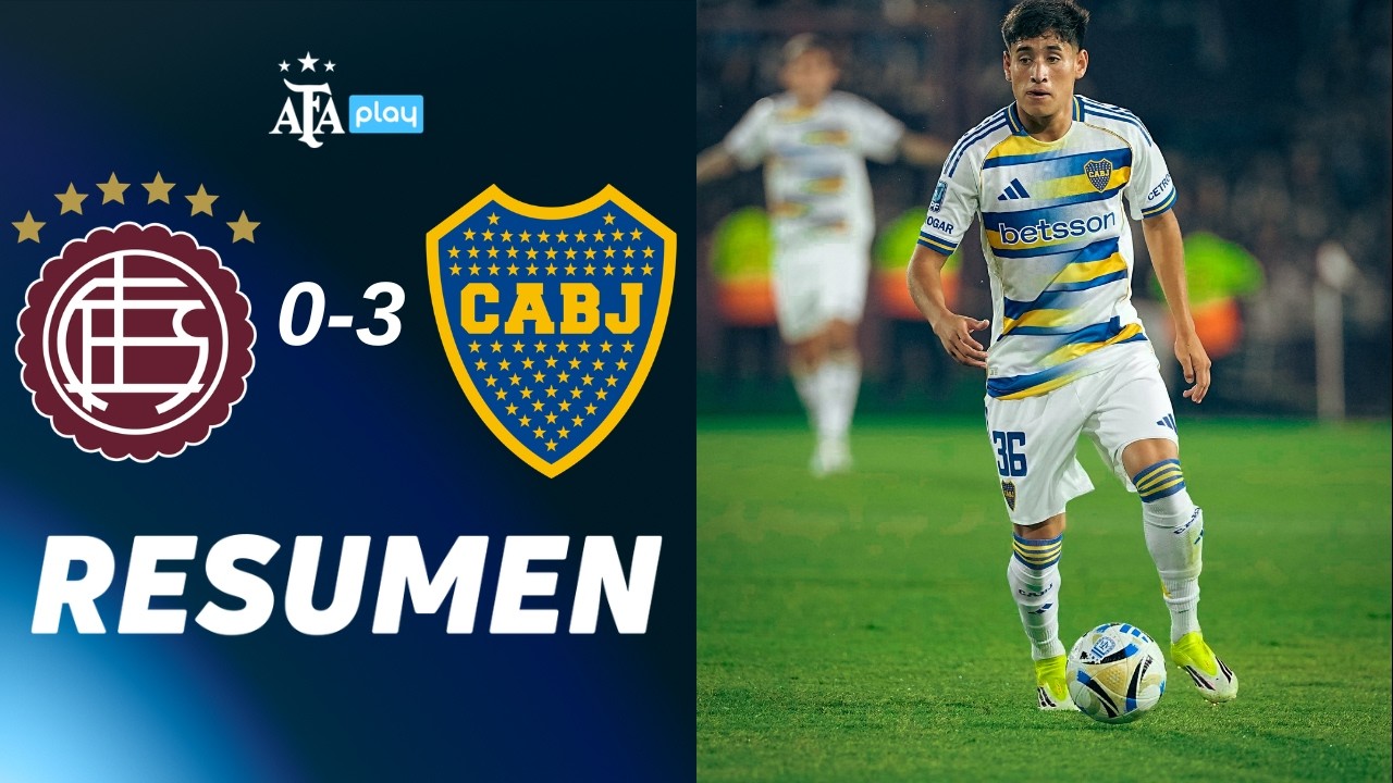 CA Lanús vs Boca Juniors Highlights