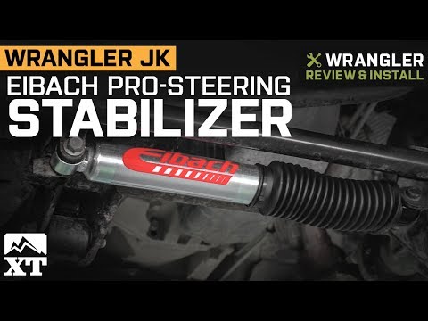 Jeep Wrangler JK Eibach Pro-Steering Stabilizer (2007-2018) Review & Install