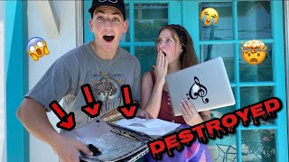 I DESTROYED HER LAPTOP! - Then bought her a new one | Jon Klaasen