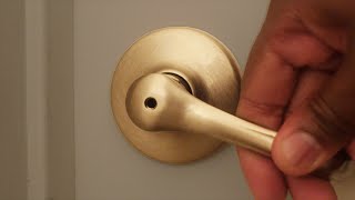 How to Unlock Home Bedroom & Bathroom Doors without Key