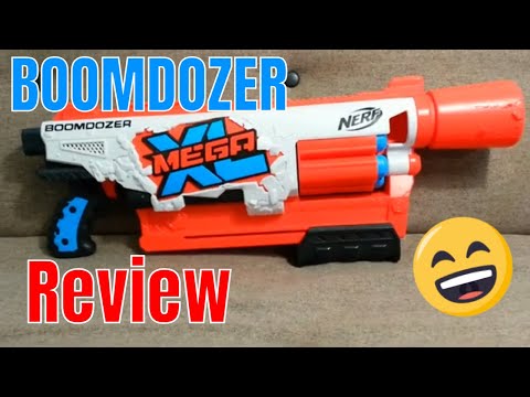 Nerf Mega XL Boom Dozer Unbox and Review