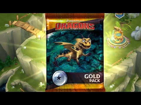 The NEW GOLD PACK - Dragons:Rise of Berk New Summer Update