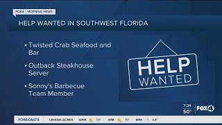Twisted Crab Seafood and Bar, The Outback Steakhouse, and Sonny's Barbecue are hiring in Fort Myers