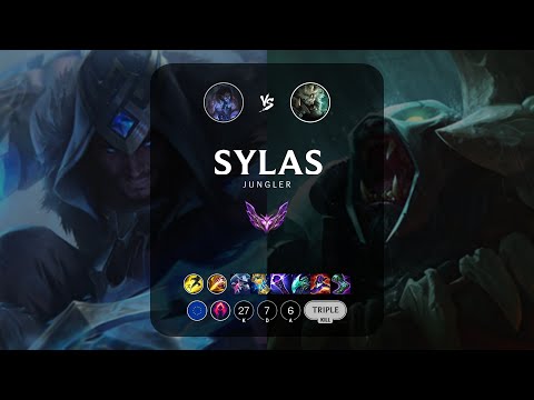 Sylas Jungle vs Rengar - EUW Master Patch 12.23