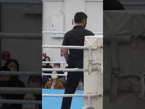 MEGUMI選手 右のカウンターを上手く合わせる #shorts