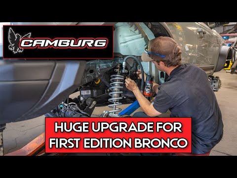 Ford Bronco First Edition Camburg Suspension Install video