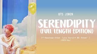 Download lagu BTS (방탄소년단) JIMIN - Serendipity [3rd Repackage Album 'LY: Answer'] LYRICS | Jimin Day! mp3