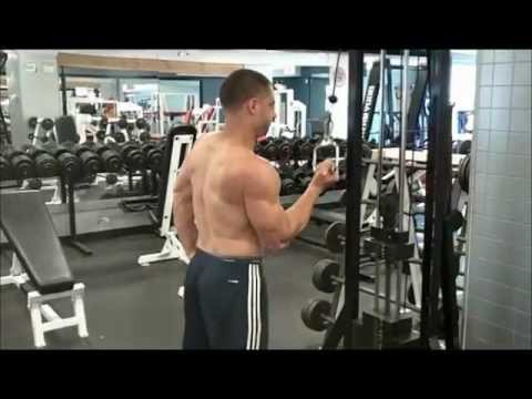 One arm cable tricep extensions