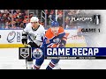 Gm 1: Kings @ Oilers 4/22 | NHL Highlights | 2024 Stanley Cup Playoffs