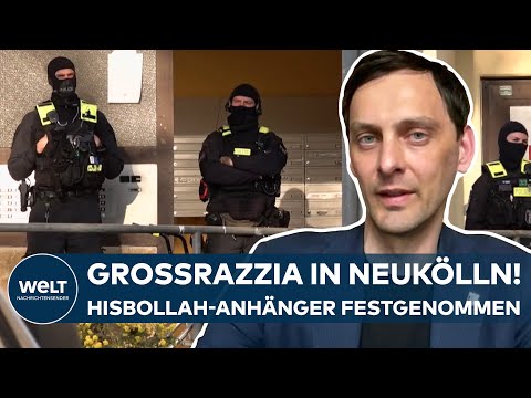 TERRORVERDACHT! Hisbollah-Anhänger nach Razzia in Berlin-Neukölln festgenommen! Was wir wissen