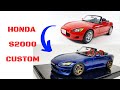 how to customise and restore a honda s2000 maisto 1 18 diecast model car