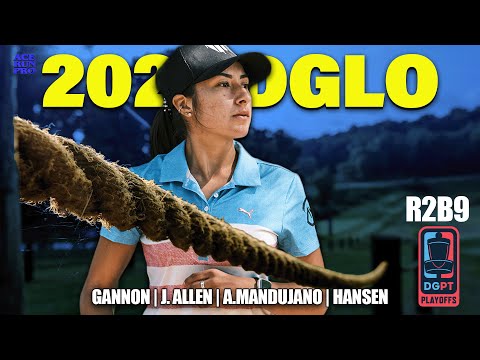 ARP | 2023 DGLO | R2B9 | Gannon : J. Allen : A. Mandujano : Hansen | DGPT PLAYOFFS | CHASE CARD |