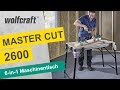 Wolfcraft Werkbank Master cut 2600