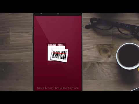 Barcode to Sheet Video