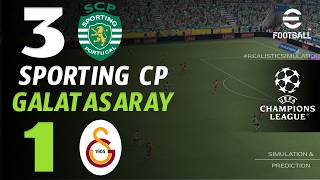 🔴 SPORTING GALATASARAY MAÇI CANLI İZLE - ŞAMPIYONLAR LIGI 2026 - EFOOT