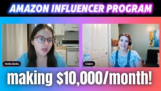 She Made $10,000 in One Month in the Amazon Influencer Program! Meet Data Coach Claire!
