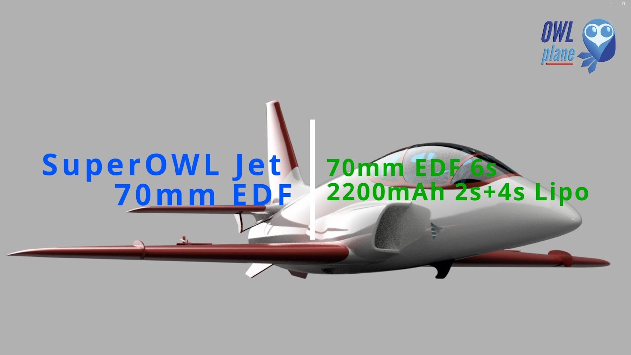 SuperOWL Jet 70mm EDF Take #1 - Coming Soon !