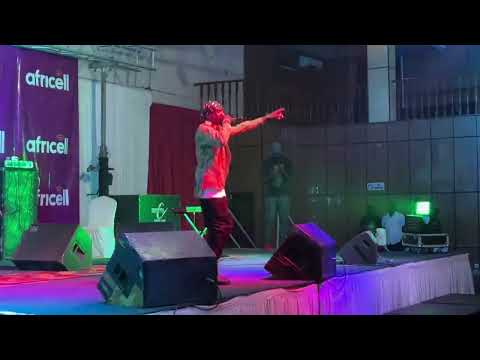Pinky DopeBoy Performance - AWA GAMBIA’s Album Launching