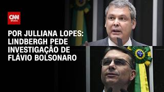 Vídeo: Lindbergh pede investigação de Flávio Bolsonaro após áudio a Vorcaro | HORA H