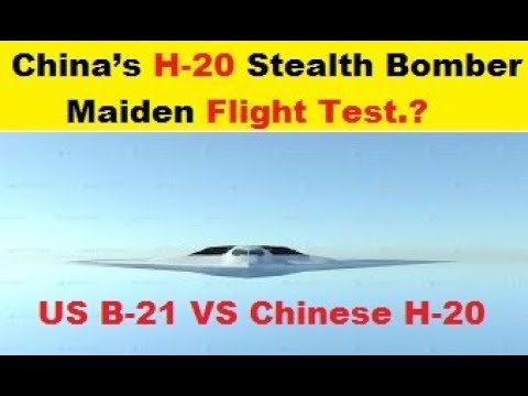 China’s Secret H-20 Stealth Bomber Ready for Maiden Flight