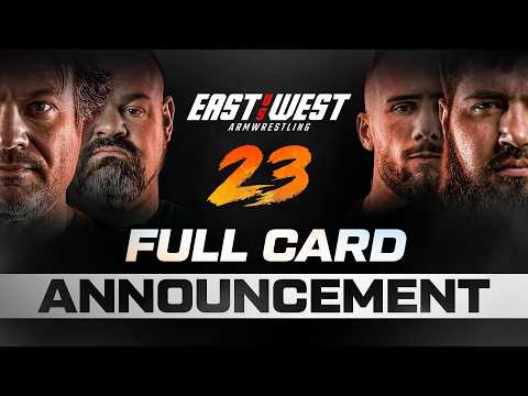 EAST VS WEST 23 | FULL CARD ANNOUNCEMENT