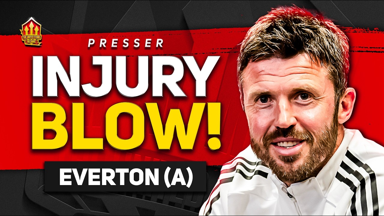 Carrick SPEAKS on Sir Jim! Mount Delay! Press Conference Reaction! Everton vs Man United