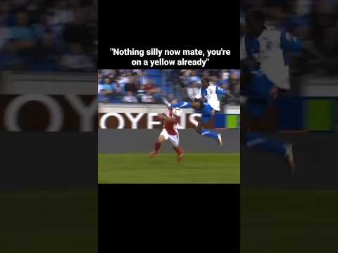 “Nothing silly now mate, you’re on a yellow card already” #football #footballcomedy #footballmeme