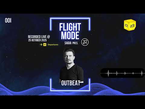✈️ 001 Flight Mode @ ADE 2025 | Outbeat | Live Melodic & Progressive Warm Up Set