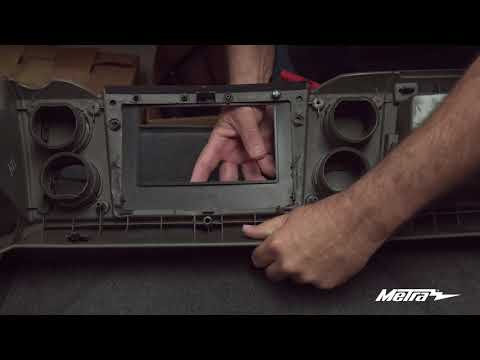 Dash Kit Installation - Fits 2006-2007 Jeep Commander (95-6556G/95-6556DK/108-CH4DK/108-CH4G)